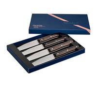 Opinel Set of 4 Facette Dark Ash Table Knives