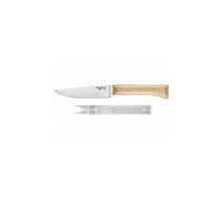 Opinel Ultimate French Cheese Knife and Fork Stainless Steel Set