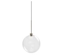 Opium 1 Pendant Ø30 Transparent/ Semi Glossy Aluminum