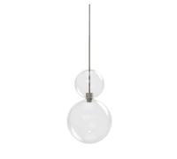 Opium 2 Pendant Transparent/ Semi Glossy Aluminum