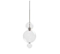 Opium 3 Pendant Transparent/ Semi Glossy Aluminum