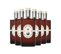 Opius Nigredo Non-Alcoholic Elixir | 6 x 50cl | Complex Botanical Blend | Artisanal Craftsmanship | Caramel & Coffee Notes | Versatile for Cocktails or Neat | Opius Distillery