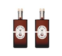 Opius Rubedo Non-Alcoholic Elixir | 2 x 50cl | Complex Botanical Blend | Artisanal Craftsmanship | Orange & Floral Notes | Perfect for Cocktails or Neat | Opius Distillery