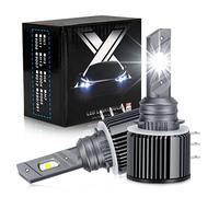 OPL5 H15 LED Headlight Bulbs, 70W 8000 Lumens Extremely Bright DRL Conversion Kit With Fan, IP67 Waterproof All-in-One Plug and Play, 6500K White (2 Pcs)