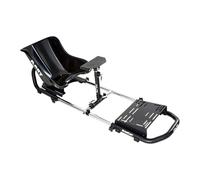 OPLITE NitroKart car simulation cockpit for children and adults from 1 m20 to 1 m95, compatible with all brands of steering wheels for PC and console.