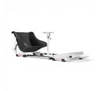 OPLITE NitroKart V2 Sim Racing Cockpit Verstellbar Kinder Erwachsene White