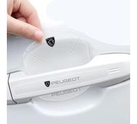 oPlsdqw Car Door Handle Protector for Peugeot 3008GT 2008 508 508L e2008, Anti Scratch Door Cup Protectors, Waterproof Door Bowl Protection Film - Auto Paint Guard Sticker Set