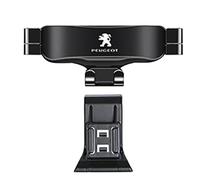 oPlsdqw Car Phone Holder for Peugeot 408 2014-2021, Air Vent Car Phone Mount, Hands-Free Mobile Stand, Adjustable Mobile Phone Car Mount Clip - Auto Decorative Accessories,A/BLACK