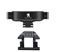 oPlsdqw Car Phone Holder for Peugeot 508L 2019-2023, Air Vent Car Phone Mount, Hands-Free Mobile Stand, Adjustable Mobile Phone Car Mount Clip - Auto Decorative Accessories,A/BLACK