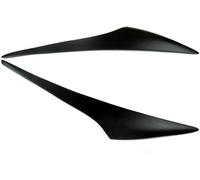 OPNHAY Car Headlight Eyebrows for Ford Focus MK3 2015~2018, Car Headlight Lamp Eyebrow Eyelid Trim Cover, 1 Pair Car Headlight Eyebrow Eyelids Trim Cover Replacement