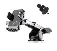 OPNHAY Car Phone Holder for Kia Niro 2017-2023 2024 2025, Auto Suction Cup Phone Mount, 360° Rotation, Mobile Phone Holder for Cars Air Vent - Windshield - Dashboard,Single head + suction cup