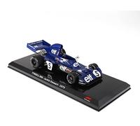 OPO 10 - 1/24 Metal Formula 1 Car - Jackie Stewart - TYRRELL 006 - 1973 - No Box, Great Gift for Big Kids & Adults - Includes 1/24 Scale Car