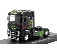 OPO 10 - 1/43 scale miniature truck compatible with Renault AE 500 Magnum 1991 Green Mamba Tractor Hachette IXO CT006