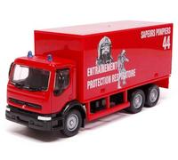 OPO 10 - 1/60 scale Solido collectible miniature fire truck compatible with Renault CEAR fire engine - 509112