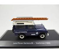 OPO 10 - 4x4 advertising vehicle 1/43 compatible with Land Rover Santana 88 TELEFONICA 1989 (ES06)