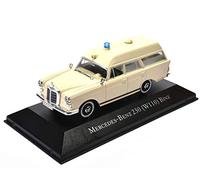 OPO 10 - Ambulance station wagon 1/43 compatible with Mercedes-Benz 230 (W110) Binz 1966 (AMB01)