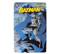 OPO 10 - Batman DC Comics - Decorative Metal Sign in Relief 26x17cm