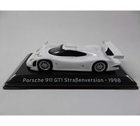 OPO 10 - Car 1/43 Collection SUPERCARS Compatible with Porsche 911 GT1 Strassenversion 1998 (S60)