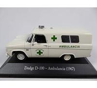 OPO 10 - Car compatible with Dodge D-100 Ambulance (1967) Salvat 1/43 (SA07)