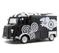 OPO 10 - Collection miniature car 1/18 Solido, reproduction compatible for CITROEN Type HY Breizh 1969-4812
