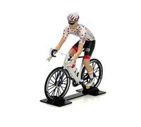 OPO 10 - Cyclist Simon Yates Tour de France 2023 polka dot jersey - compatible with SOLIDO 1/18 Figure - TDF02