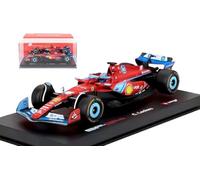 OPO 10 - Formula 1 car compatible with Charles Leclerc Ferrari SF-24#16 3rd Miami GP 2024 1/43 scale Bburago 36843L1