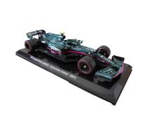 OPO 10 - Formula 1 Compatible with Aston Martin AMR21#5 S. Vettel 2nd Azerbaijan GP Formula 1 2021-1/24 Model Car - OR068