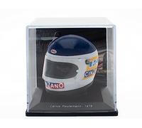 OPO 10 - Formula 1 Helmet Compatible with Ferrari F1: Carlos Reutemann 1978-1/5 Scale - CAS24