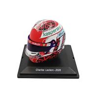 OPO 10 - Formula 1 helmet compatible with Ferrari F1: Charles Leclerc 2020-1/5 scale Spark - CAS92