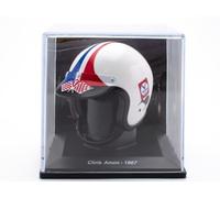 OPO 10 - Formula 1 Helmet Compatible with Ferrari F1: Chris Amon 1967-1/5 Scale - CAS28