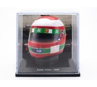 OPO 10 - Formula 1 Helmet Compatible with Ferrari F1: Eddie Irvine 1999-1/5 Scale - CAS30