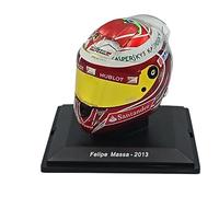OPO 10 - Formula 1 helmet compatible with Ferrari F1: Felipe Massa Scuderia Ferrari #4 2013-1/5 scale Spark - CAS32