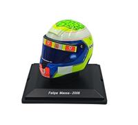 OPO 10 - Formula 1 helmet compatible with Ferrari F1: Felipe Massa Scuderia Ferrari #6 2006-1/5 scale Spark - CAS86