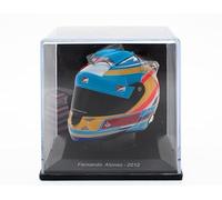 OPO 10 - Formula 1 Helmet Compatible with Ferrari F1: Fernando Alonso 2012-1/5 Scale - CAS05