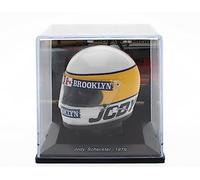 OPO 10 - Formula 1 Helmet Compatible with Ferrari F1: Jody Scheckter 1979-1/5 Scale - CAS19