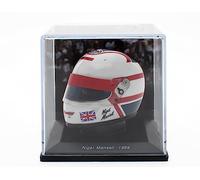 OPO 10 - Formula 1 Helmet Compatible with Ferrari F1: Nigel Mansell 1989-1/5 Scale - CAS07