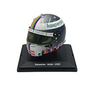 OPO 10 - Formula 1 helmet compatible with Ferrari F1: Sebastian Vettel #5 Scuderia Ferrari 3rd Turkey GP 2020-1/5 scale Spark - CAS77