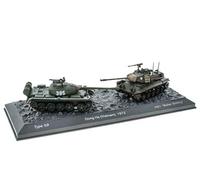 OPO 10 - Lot of 2 military tanks 1:72 World of Tanks: Type 59 + M41 WALKER BULLDOG Battle of Dong Ha VIETNAM 1972 (OT7 + OT8)