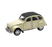OPO 10 - Miniature car 3 inches (about 8 cms) CITROEN 2CV beige - Welly 52311W