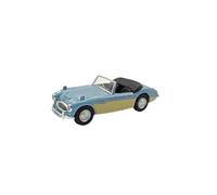 OPO 10 - Miniature car compatible with blue and white Austin Healey, 1:43 scale - Cararama 813148