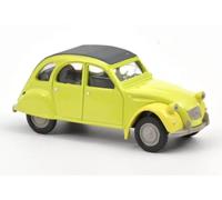 OPO 10 - Miniature car compatible with Citroën 2CV scale 1:64 3 inches 7.5cm Norev - Cedrat Yellow 191027