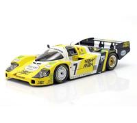 OPO 10 - Miniature car compatible with Porsche 956 LH #7 New-Man Winner 24h Le Mans 1984 Team Joest 1/18 scale IXO WERK83 18043004C