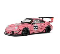 OPO 10 - Miniature Car compatible with RWB BODYKIT PORSCHE PINK PIG 2020-1:18 Solido - 1808503