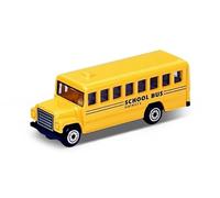 OPO 10 - Miniature car compatible with School Bus, 1:64 scale, 3 inches (7.5cm) Welly SUP62