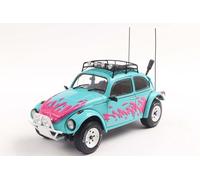 OPO 10 - Miniature Car compatible with VOLKSWAGEN BEETLE ALL ROAD MIAMI GREEN 1976-1:18 Solido - 1809604