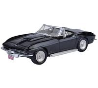 OPO 10 - Miniature car reproduced at 1/24 scale compatible with 1967 black Corvette - Motormax 73224