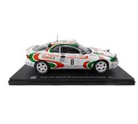 - Miniature car reproduced in 1/24 scale compatible for TOYOTA CELICA Turbo ST 185 - Auriol - Rallye Sanremo 1994 - RVQ08