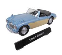 OPO 10 - Model car compatible with AUSTIN HEALEY BLUE AND WHITE 1/43 CARARAMA - 813148