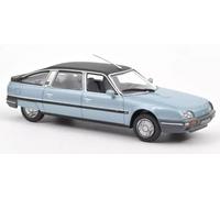 OPO 10 - Model car compatible with Citroën CX Turbo 2 Prestige 1986 Blue scale 1:43 Norev - 191517