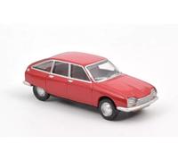 OPO 10 - Model car compatible with Citroën GS 1970 scale 1:64 3 inches 7.5cm Norev - Red 191514